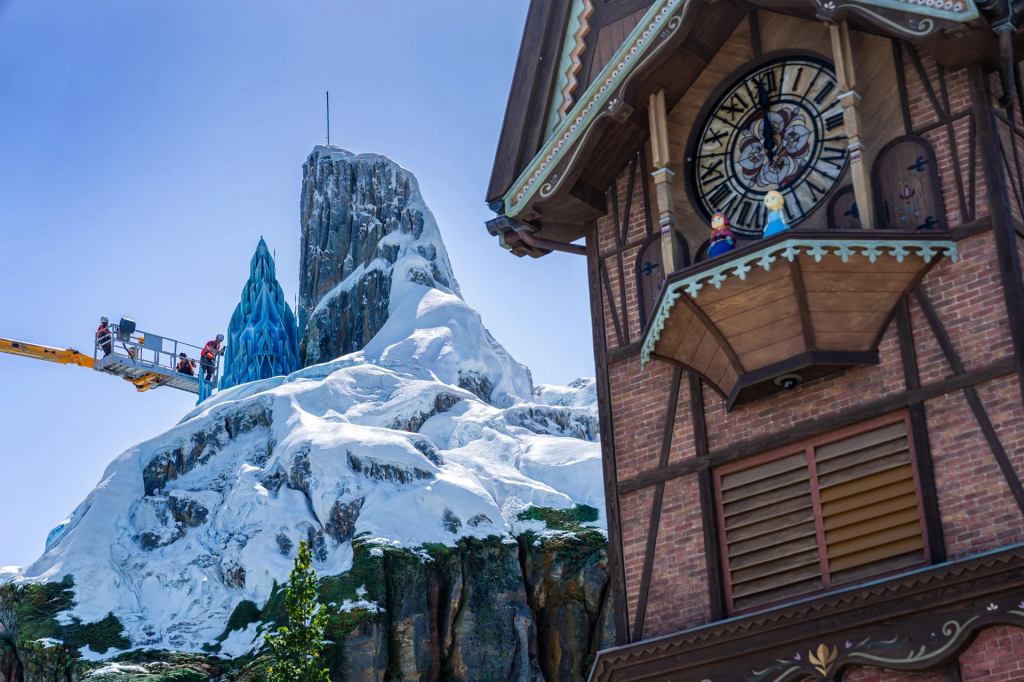 Atracción Frozen Ever After en World of Frozen Disneyland Paris
