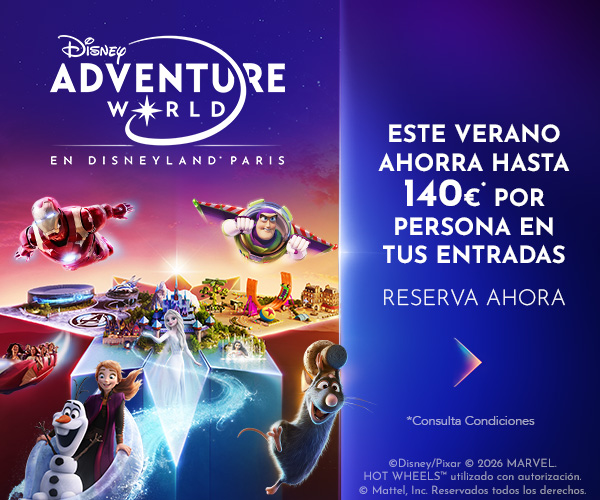 Oferta entradas verano Disneyland Paris 2026.