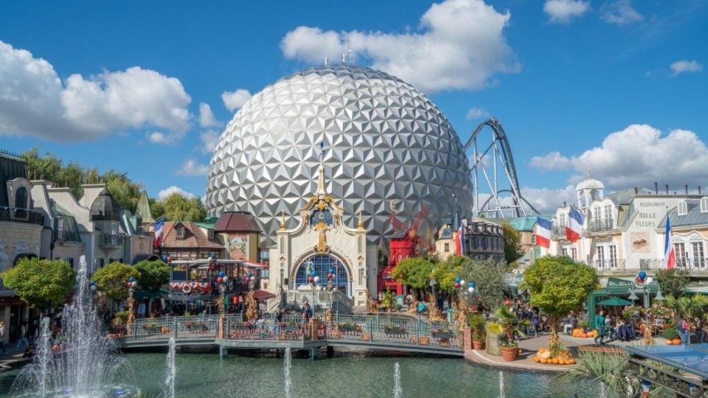 Eurosat CanCan Coaster, la gran esfera de Europa-Park en Alemania