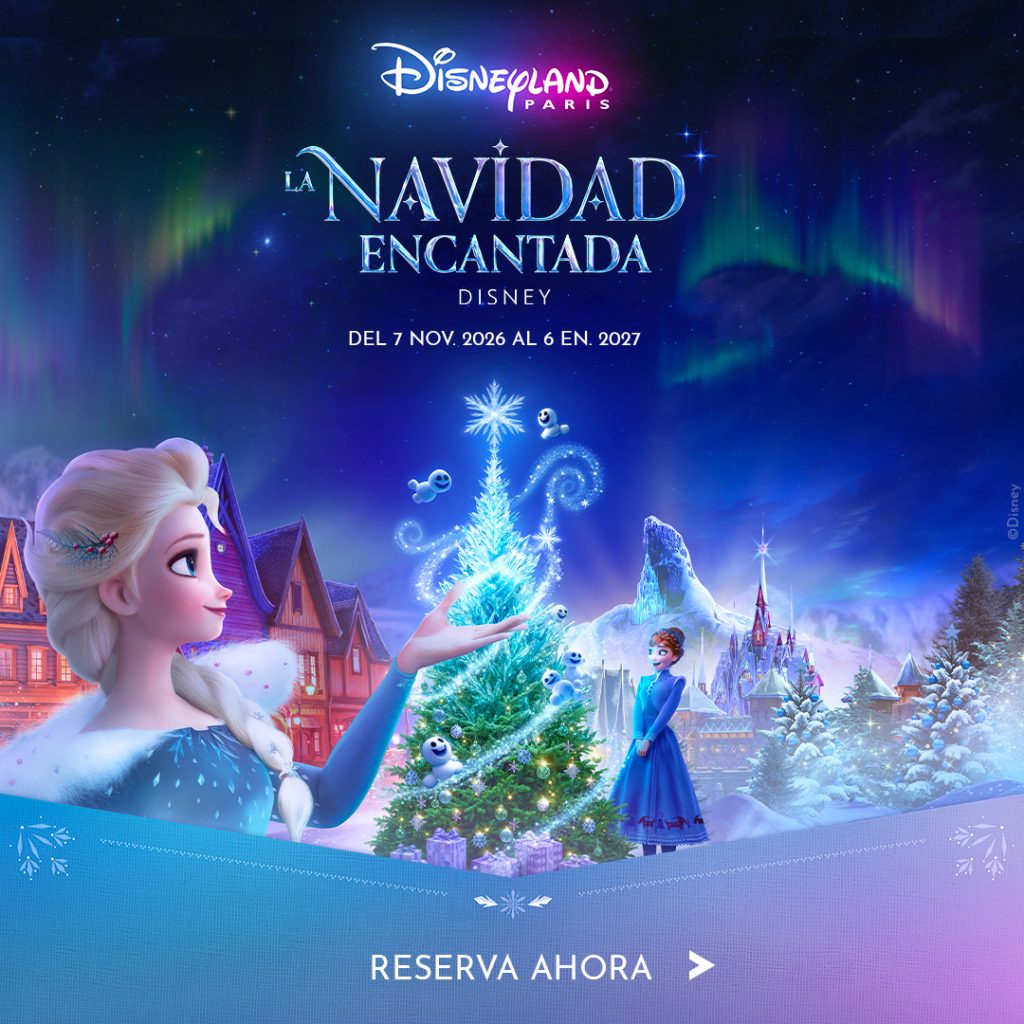 Imagen promocional de La Navidad Encantada Disney en Disneyland Paris para la temporada 2026-2027